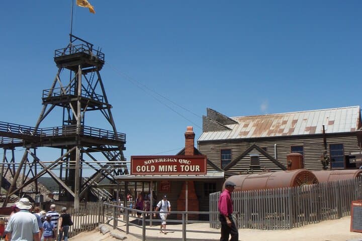 Ballarat Gold Rush Tour: Sovereign Hill, Underground Mine & Lake Wendouree