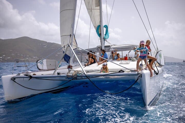 Sailing Jost Van Dyke: White Bay, Sandy Spit & Soggy Dollar Day Sail