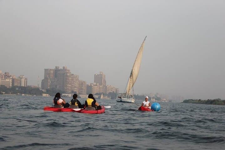 Kayaking the Cairo Nile: Friday & Saturday Urban Paddle from Cairo or Giza