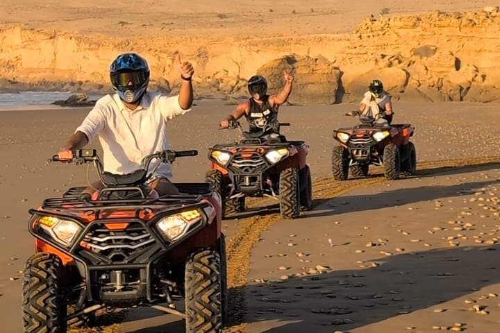 Sunset Quad Biking and Moroccan BBQ in Agadir Dunes photo 4