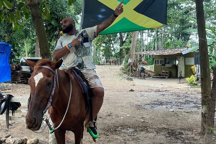 Blue Hole & Caribbean Horseback Ride: Ocho Rios Day Adventure photo 3