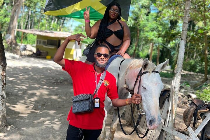 Blue Hole & Caribbean Horseback Ride: Ocho Rios Day Adventure photo 4