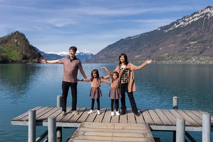 Crash Landing on You Photosession — Iseltwald, Hotel Giessbach & Victoria-Jungfrau photo 4