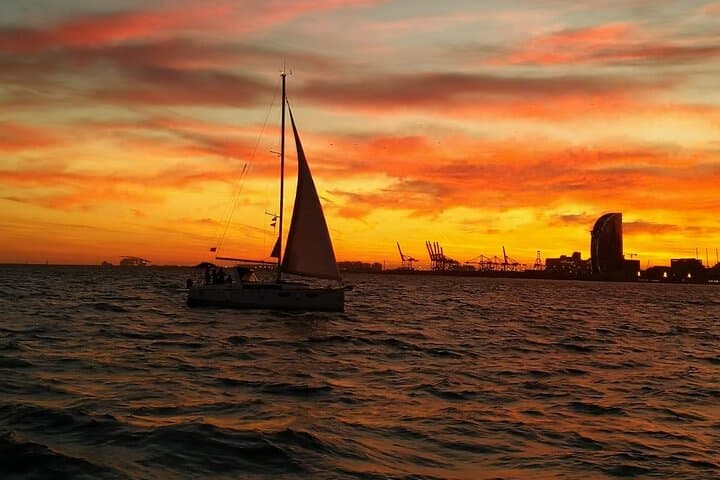 Barcelona Sunset Private Sailing with Live Spanish Guitar & Open Bar photo 3