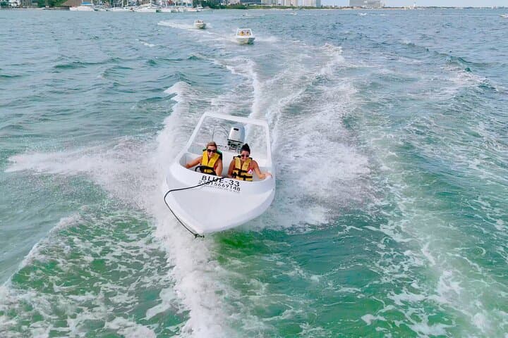 Drive a Speed Boat and Snorkel at Punta Nizuc, Cancun