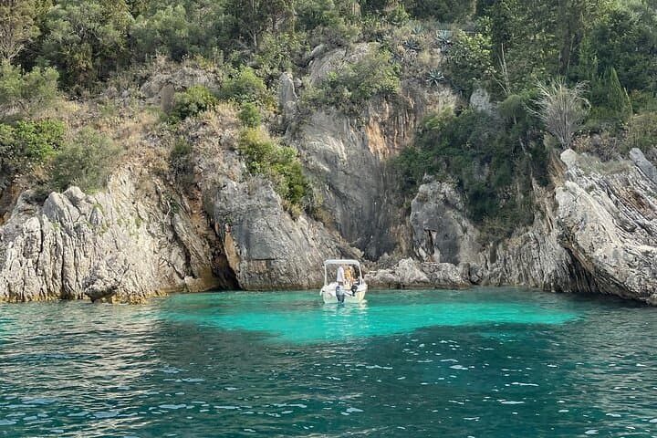 Paradise Tour in Corfu: 3-Hour Boat Trip to Blue Eye Cave & Remote Beaches photo 1