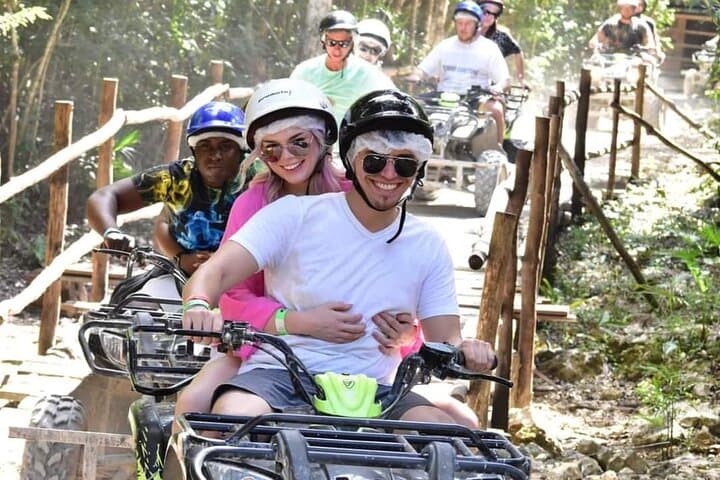 Playa del Carmen Jungle Adventure: ATVs, Ziplines & Cenote Swim photo 2