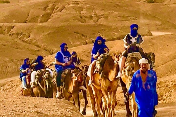 Agafay Desert Sunset Camel Ride, Dinner & Fire Show Near Marrakech photo 4