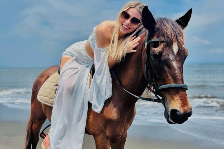 Sunrise Horseback Ride on Jimbaran's Saba Beach photo 5