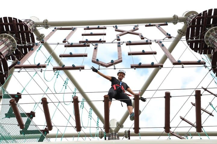 Sunshine Coast High Ropes Course: Maroochydore Zipline & Aerial Adventure