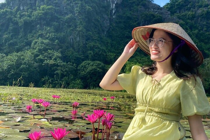 Ninh Binh Day Trip: Cycle Hoa Lu, Boat Through Trang An & Hike Mua Cave photo 2