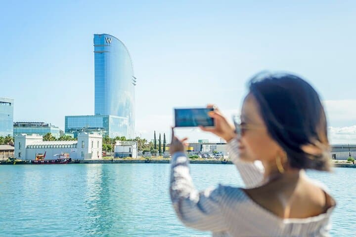 Barcelona 360: Private Helicopter Flight, Sailboat Transfer & Old Town Walking Tour photo 4