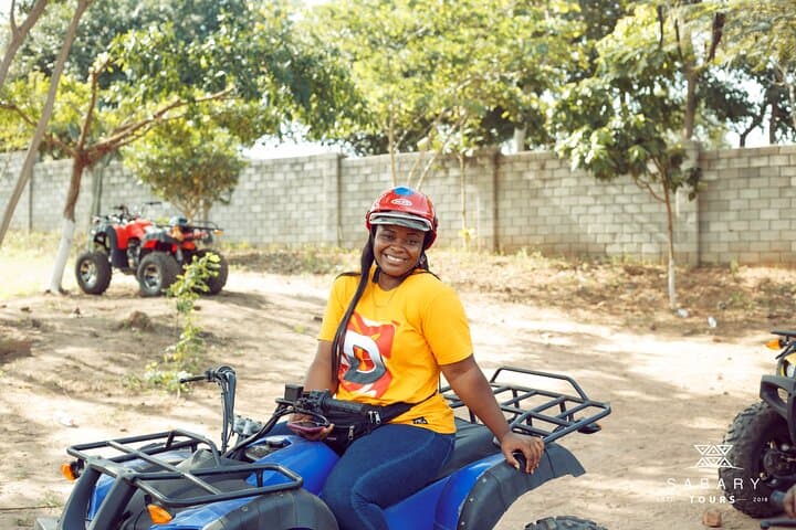 ATV and Waterfall Adventure in Aburi: Quad Bike Tours & Botanical Gardens Day Trip