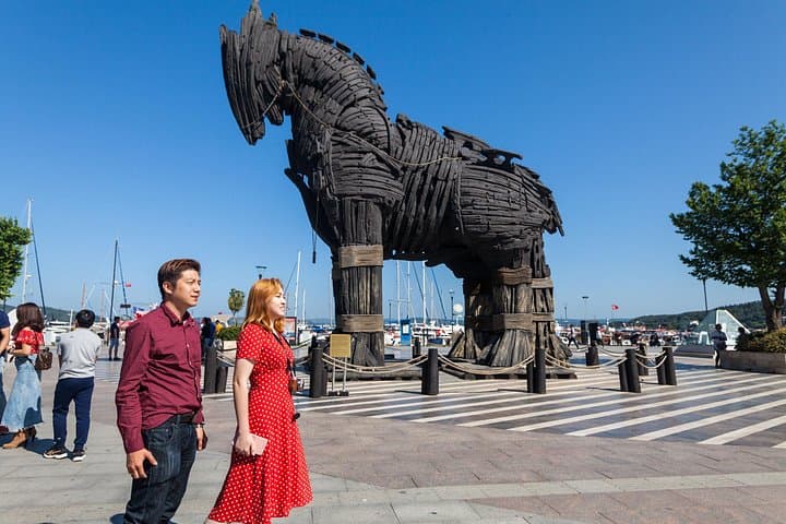 Troy Full-Day Tour from Istanbul: Ferry Crossing, Ancient Ruins & the Trojan Horse