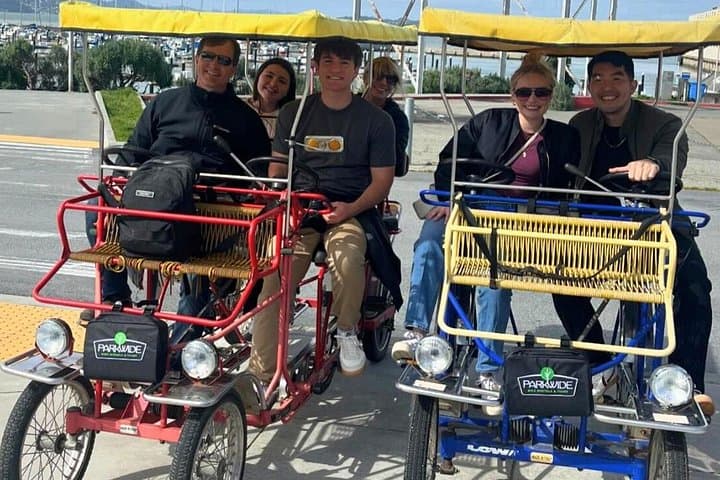 Surrey Ride Along San Francisco Marina Waterfront — Family-Friendly Bay Trail Rental photo 3