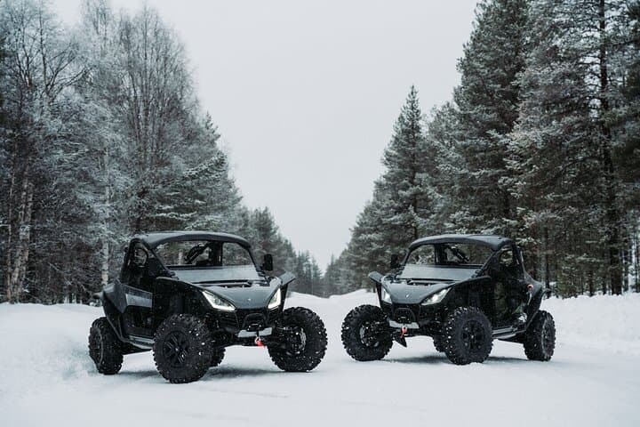 Levi ATV Adventure: Private Lapland UTV Safari & Campfire Experience