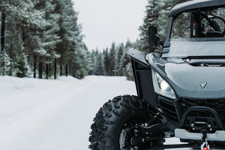 Levi ATV Adventure: Private Lapland UTV Safari & Campfire Experience photo 2