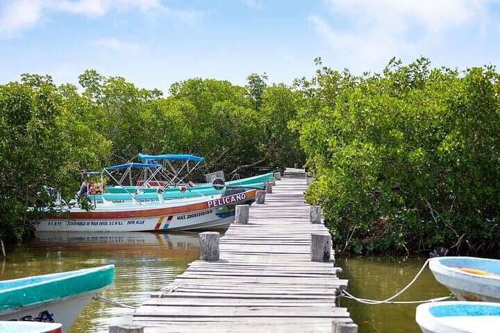 Sian Ka’an Reserve Boat Tour from Tulum — Punta Allen Snorkel & Maya Village