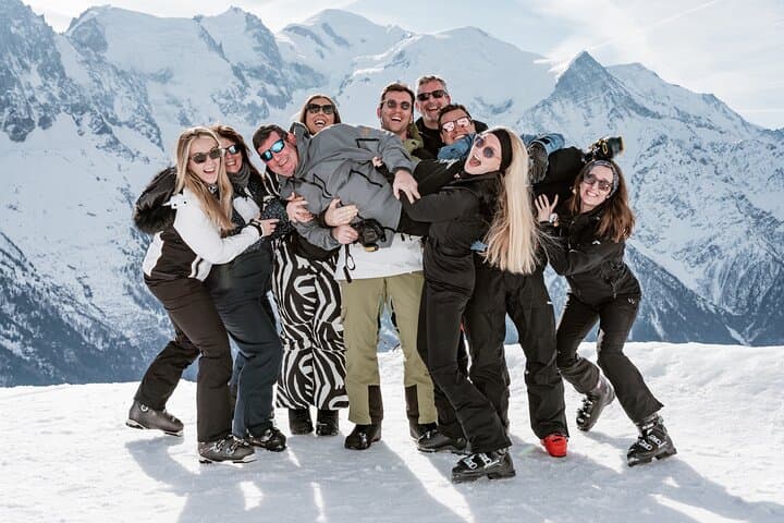 Chamonix Ski & Snowboard Photoshoot — Professional On-Slope Action Shots
