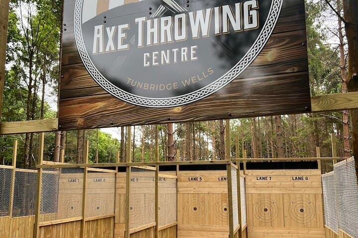 Tunbridge Wells Axe Throwing Experience — 1-Hour Axe Throwing Session in Kent