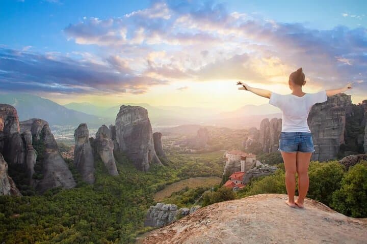 Meteora Self-Guided Audio Tour with Optional E‑Bike — Explore Kalambaka's Cliff‑Top Monasteries