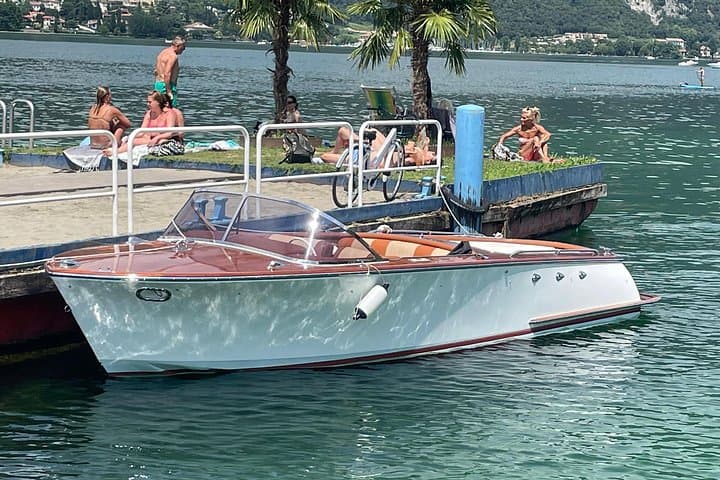 Romantic Wooden Boat Tour on Lake Como — Villas, Waterfalls & Private Cruise photo 2