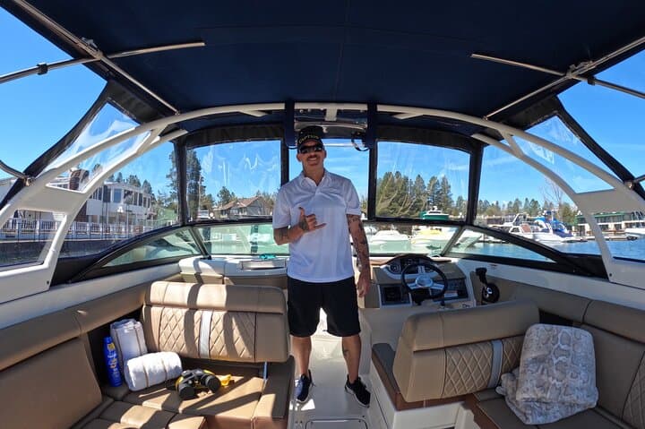 Lake Tahoe Couple Yacht Experience: Private Emerald Bay Cruise photo 4