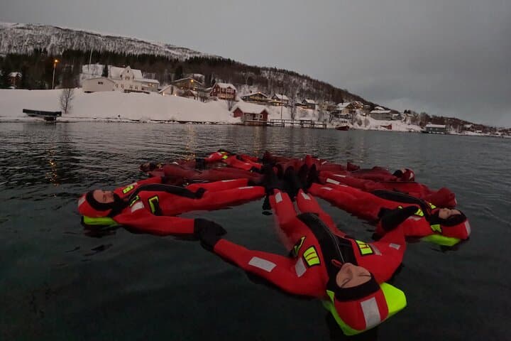 Arctic Fjord Floating in Tromsø — Warm Survival Suits & Northern Lights Experience photo 1
