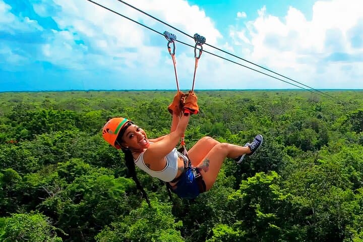 Tulum Eco-Park Adventure: ATV Circuit, Six Ziplines & Cenote Swim photo 3