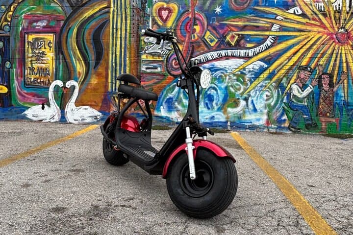 Fat Tire 2-Seater Scooter Rental in Deep Ellum — Dallas Night & Day Ride photo 1