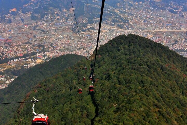 Chandragiri Cable Car, Monkey Temple & Kirtipur Day Tour — Kathmandu Views and Heritage