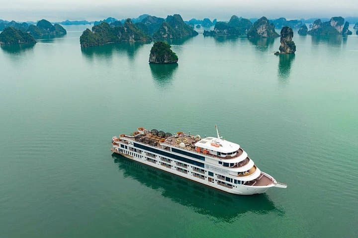 Ambassador 5-Star Day Cruise in Ha Long Bay from Hanoi