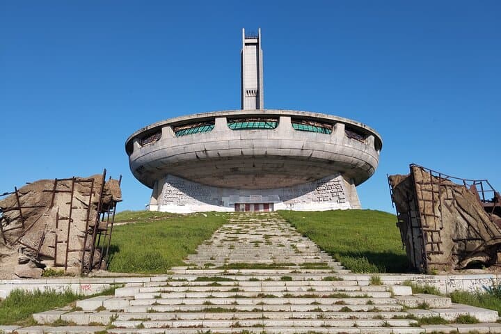 Buzludzha Monument Day Trip from Bucharest: Veliko Tarnovo & Dryanovo Monastery photo 1