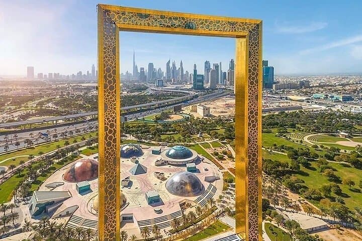 Dubai Frame: 150m Sky-Deck Views of Old and New Dubai