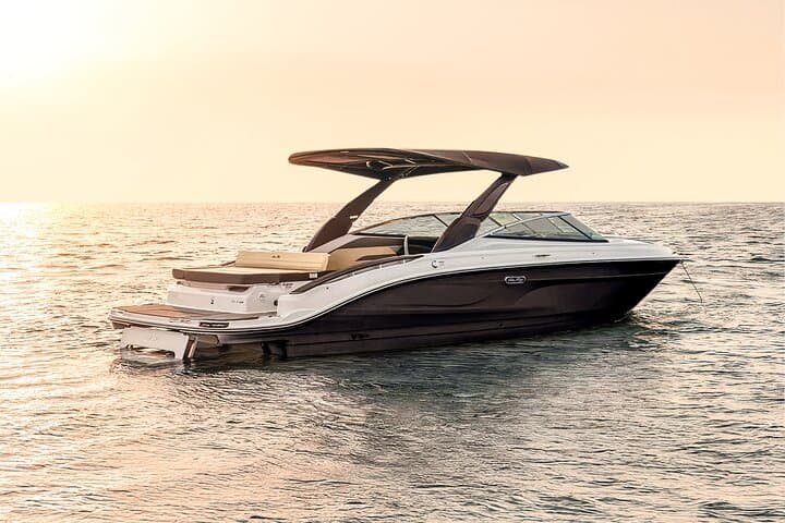 Luxury Private Cruise Around Milos: Kleftiko, Sarakiniko & Poliegos Aboard a Sea Ray photo 1