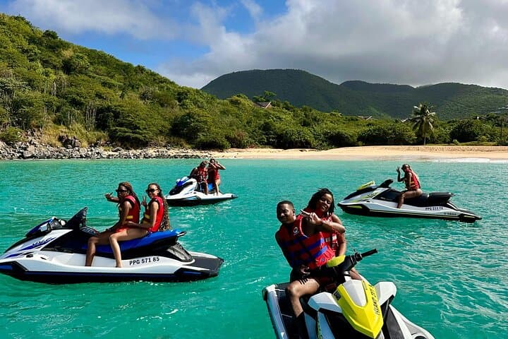 2-Hour Private Jet Ski Tour in Saint Martin — Maho Beach, Marigot & Hidden Bays photo 4