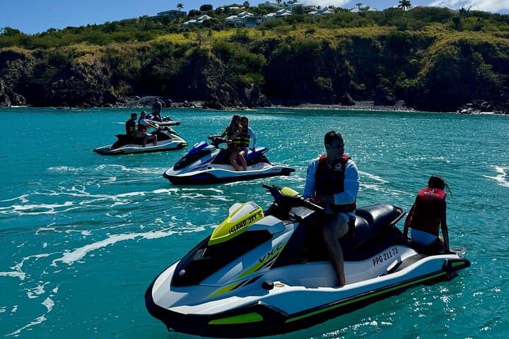 2-Hour Private Jet Ski Tour in Saint Martin — Maho Beach, Marigot & Hidden Bays photo 3