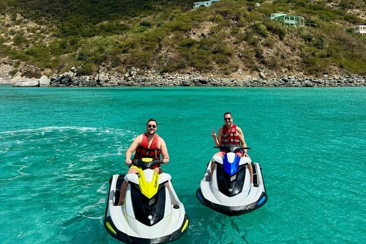 2-Hour Private Jet Ski Tour in Saint Martin — Maho Beach, Marigot & Hidden Bays photo 2