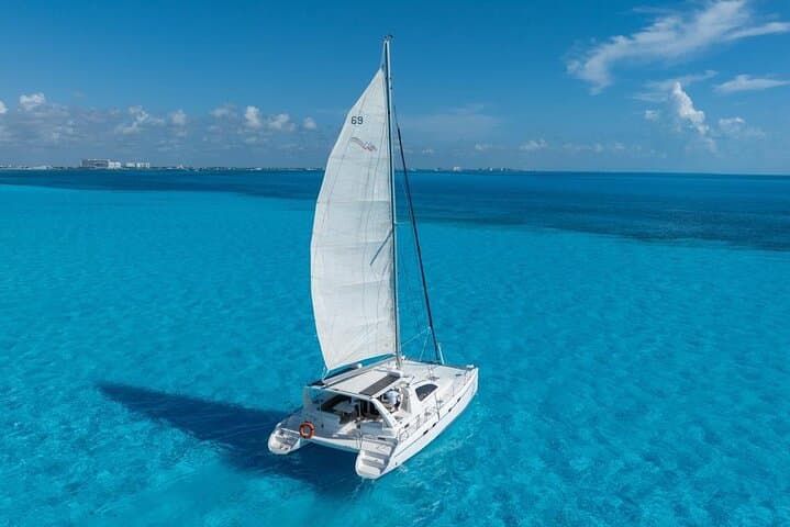Catamaran Snorkel & Beach Club Day Trip to Isla Mujeres from Cancun photo 2