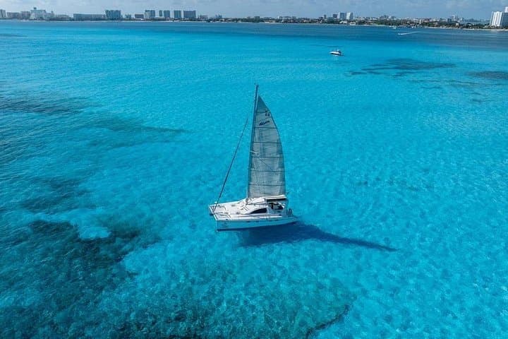 Catamaran Snorkel & Beach Club Day Trip to Isla Mujeres from Cancun photo 1