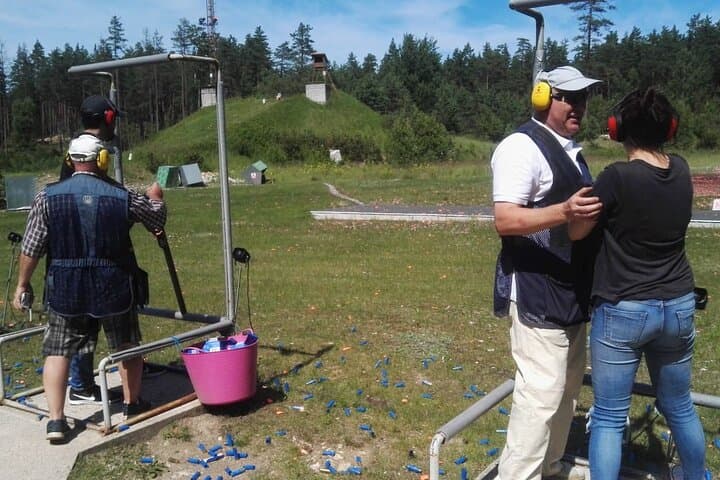 Clay Pigeon Shooting Near Riga: Beginner-Friendly Range Session with Competition