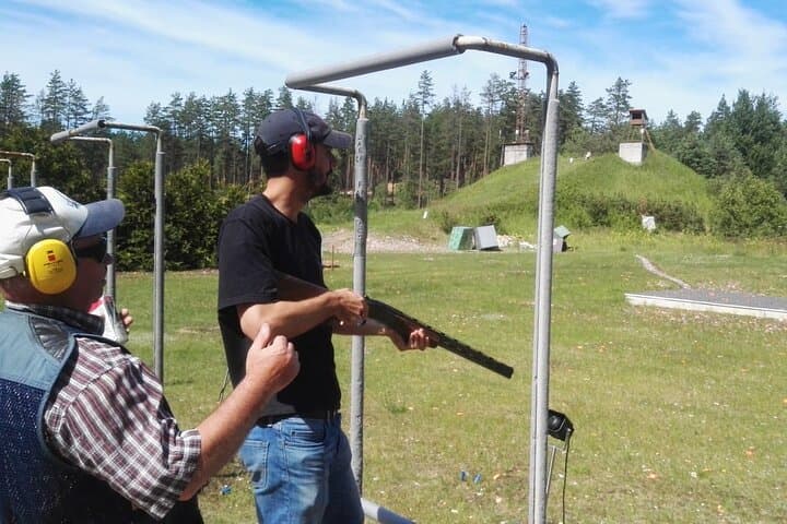 Clay Pigeon Shooting Near Riga: Beginner-Friendly Range Session with Competition photo 4