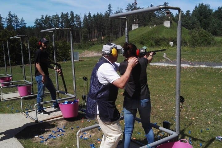 Clay Pigeon Shooting Near Riga: Beginner-Friendly Range Session with Competition photo 6