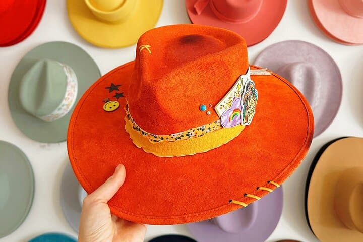 DIY Hat Bar in Savannah: Custom Wide-Brim & Cowboy Hat Workshop photo 3