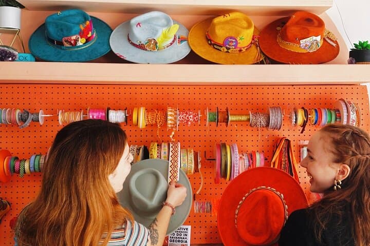 DIY Hat Bar in Savannah: Custom Wide-Brim & Cowboy Hat Workshop photo 4