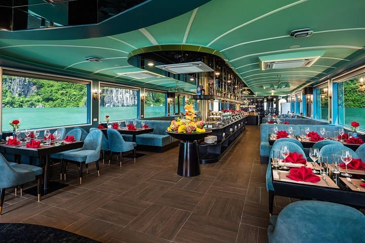 luxury-halong-bay-day-cruise-from-hanoi-sunlight-cruise photo 3