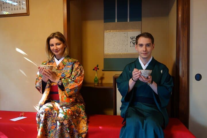 Authentic Tea Ceremony and Kimono Experience at Tondaya Kyoto