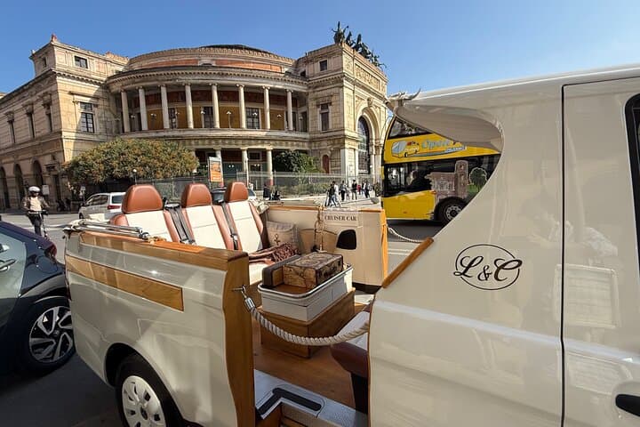 CruiserCar Palermo: Historic Center, Catacombs & Monreale Private Tour