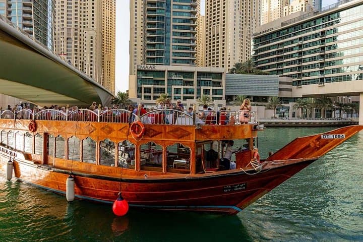 Dubai City Tour + Dubai Marina Dhow Cruise: Full-Day Sightseeing and Dinner Cruise photo 4