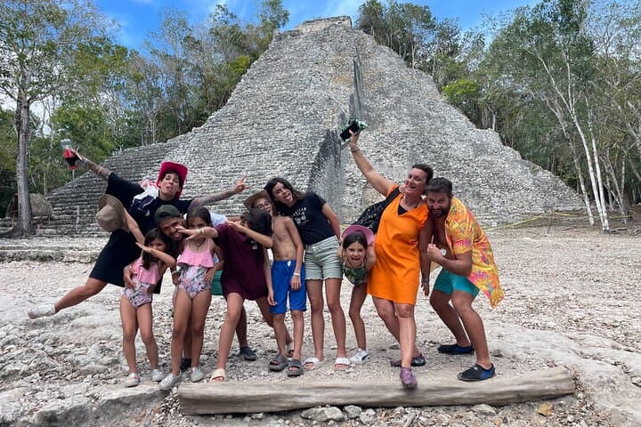 Private Tour: Coba Ruins, Cenote Cavern & Mayan Village Lunch from Tulum
